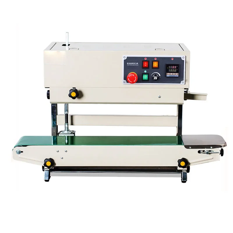 

Vertical FR-880LW Automatic Continuous Sealing Liquid Powder Automatic Heat Sealing Machine Bag Vacuum Up Down Sealing Machine