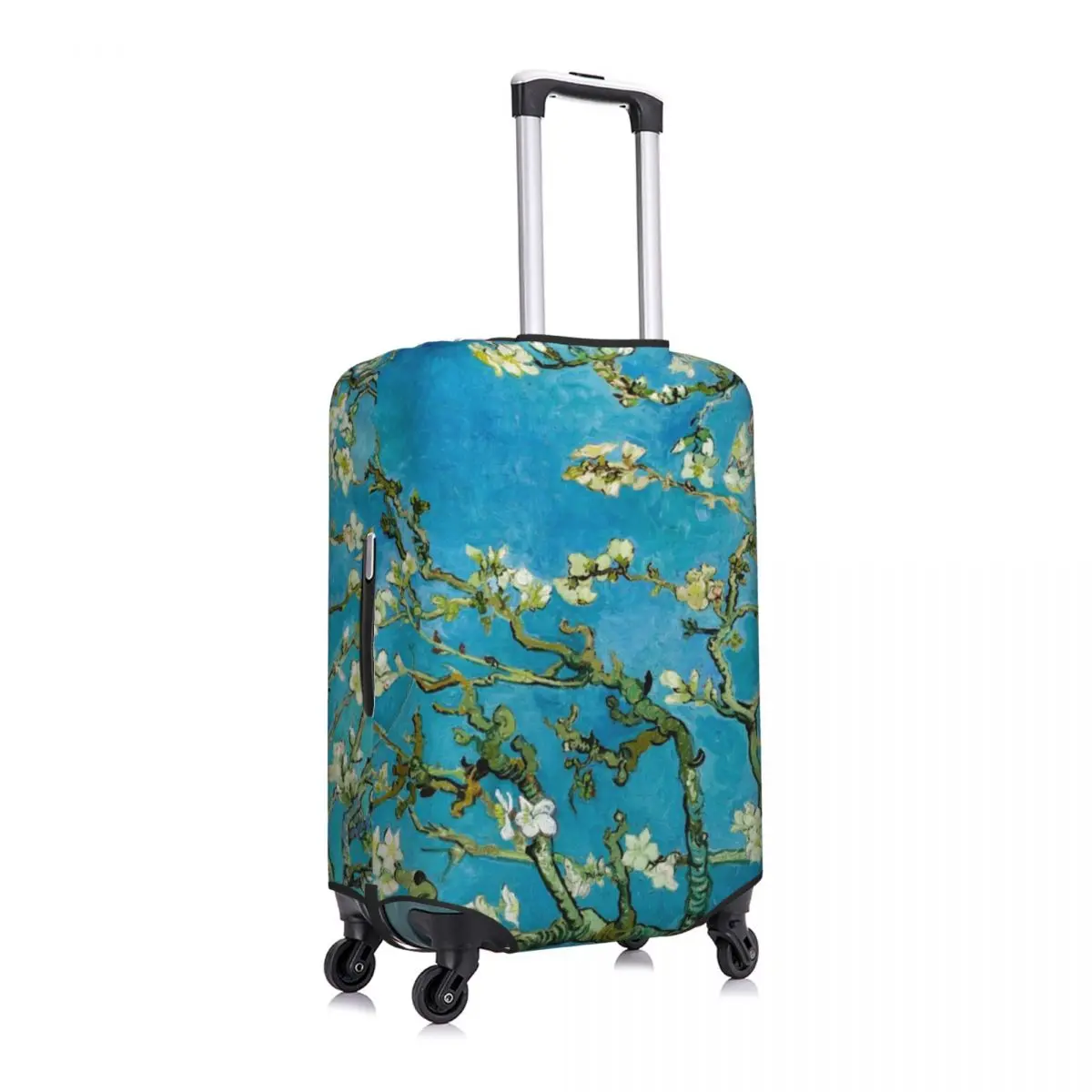 Almond Blossom Suitcase Cover Vincent Van Gogh Travel Protector Holiday Useful Luggage Case