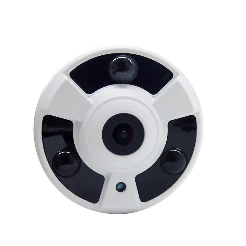 

Jianvision 8MP 4K POE Indoor IP Camera Sound Record 1.8mm 360 Degree Wide Angle Fisheye Lens Motion Detection Night Vision