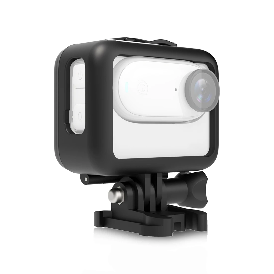 �y�Z�[�����zPULUZ �J�����o�b�e���[�P�[�X�v���X�`�b�N�ی�t���[�� Insta360 GO 3 / GO 3S �p