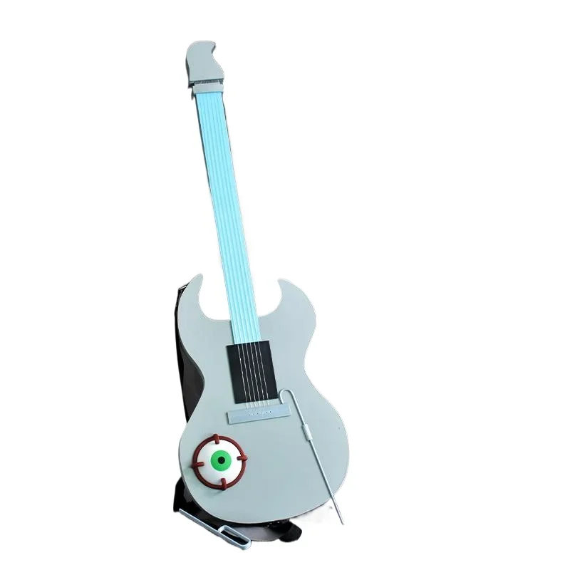 

Anime ALIEN STAGE Till Cosplay Guitar instrument Props Weapons for Halloween Carnival Party Costumes Accessories Game Fans Gift
