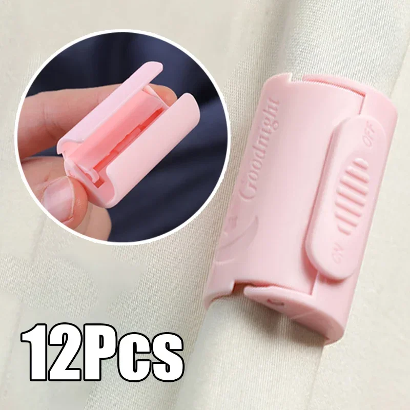 1/12PCS BedSheet Clips Plastic Anti Slip Fixing Clip Duvet Sheet Fixer Quilt Fastener Blanket Clothes Pegs Anti-run Safe Button