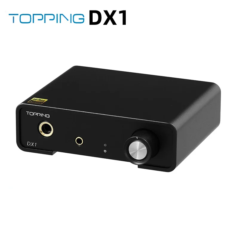 TOPPING DX1 Mini DAC Headphone Amplifier AK4493S XU208 DAC&Headphone Amp Support up to DSD256 PCM384 Decoder