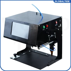 Nameplate Metal Marking Machine Pneumatic Electric Engraver Touch Screen Nameplate Marker Chassis Number Plotter