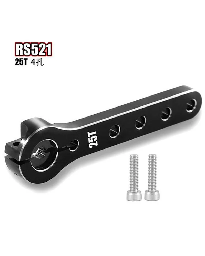 25T Extended Metal Servo Horn Arm for RC Car Boat Airplane Models, RS521