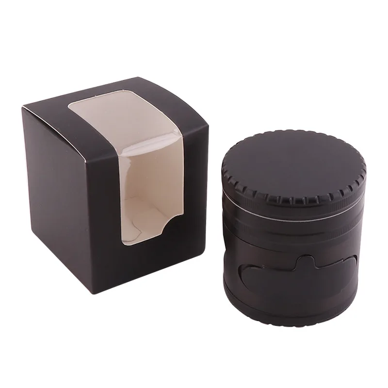 Zinc Alloy Tobacco Crusher Smoke Grinder Mill Grinder Herb Grinder Tobacco 63MM 5 Layers Hand Herb Grinder Smoking Accessories