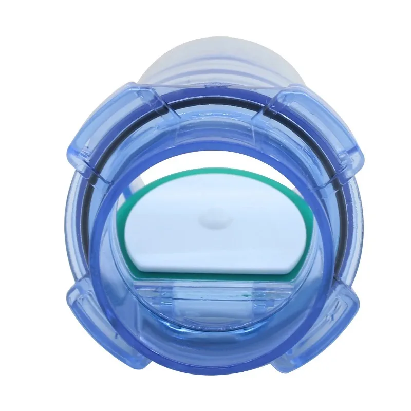 transparent check valve Drainpipe Non-return Flap  check valve Combination sets Kitchen sewer deodorization 50mm flap UPVC