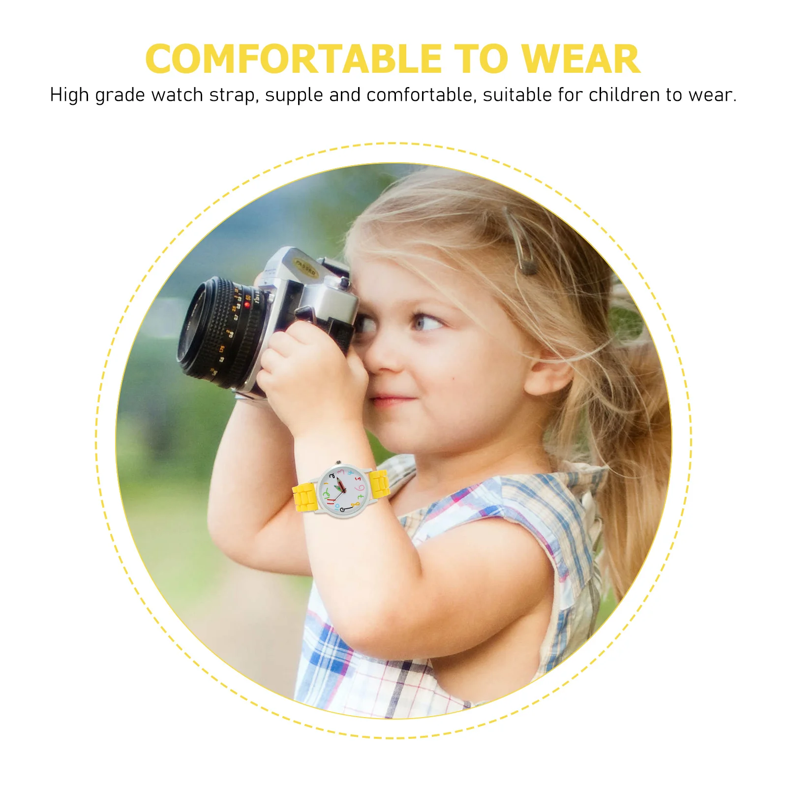 

Student Strap Chic Chic Children Watches Children Gift With Strap Casual Wrist Watch Decor Wrist Watch Decor Gift