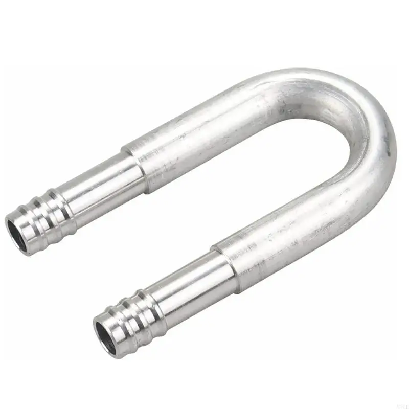 M76E Aluminium-U-Bend-Kraftstoff-Bypass-Kit mit Schlauch und vier Leitungsbefestigungen – Detail 3