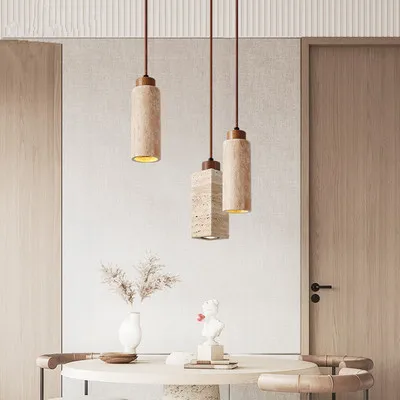 small-yellow-travertine-wabi-sabi-style-pendant-light-warm-white-cream-lighting-for-restaurant-bedroom-hanging-lamp