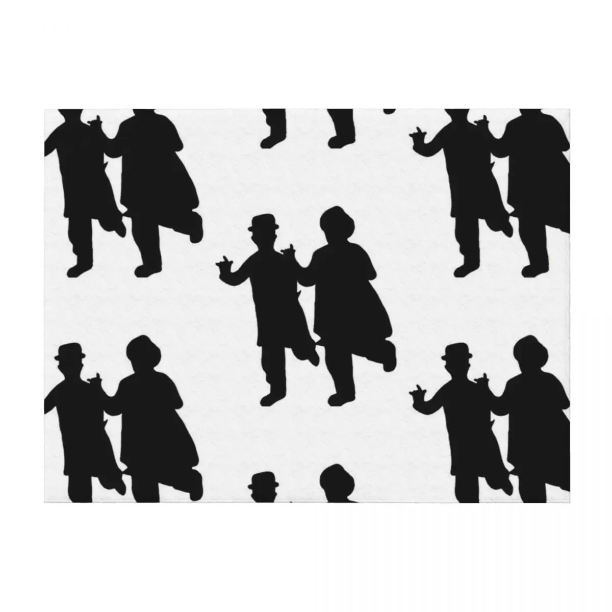 

Laurel & Hardy Throw Blanket Furry Warm Thin Blankets Sofas Of Decoration Blankets