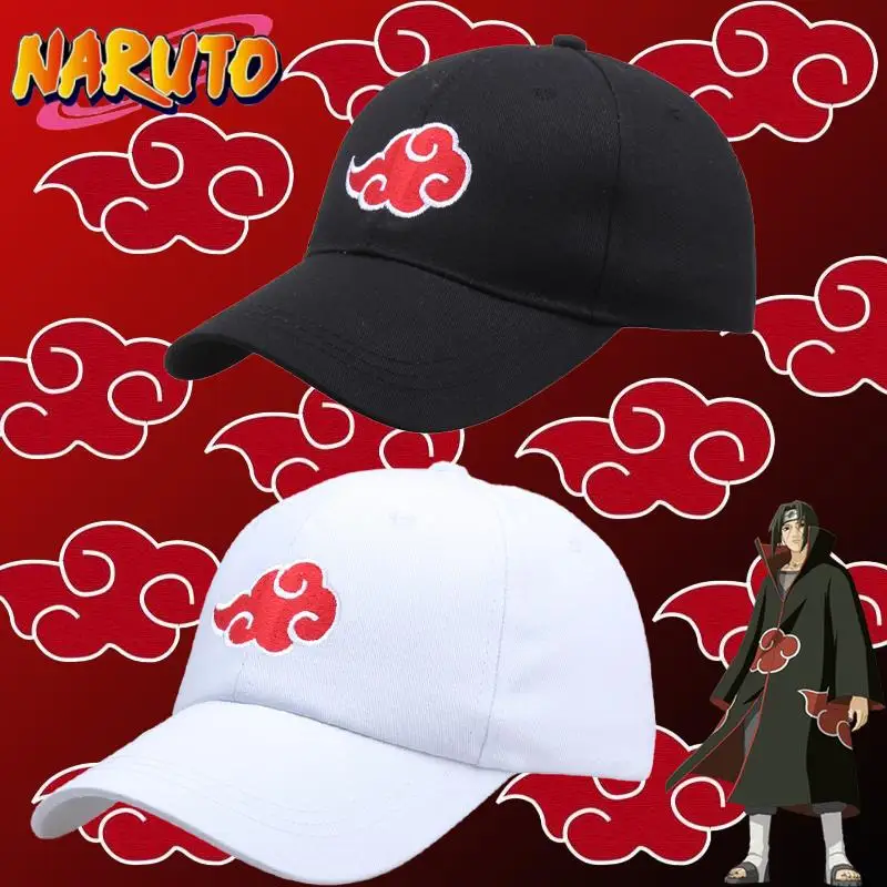 

Naruto Akatsuki Anime Embroidery Baseball Caps Uchiha Itachi New Spring Summer Men Women Casual Hat Sun Hats Truck Driver Hat