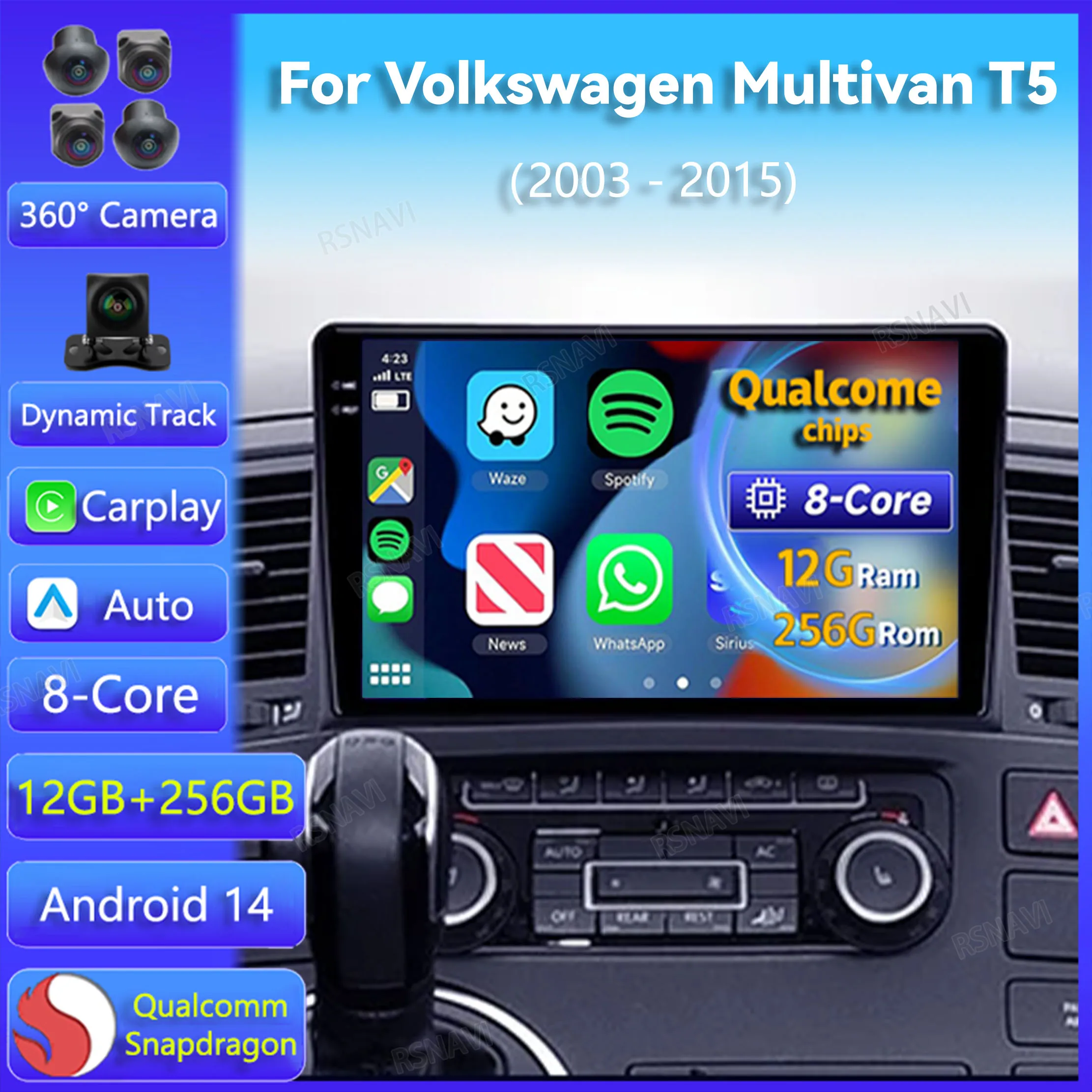 

Android 14 Car Radio For Volkswagen Multivan T5 2003 - 2015 Carplay Auto Navigation 2Din DSP Video Player Stereo GPS Head Unit