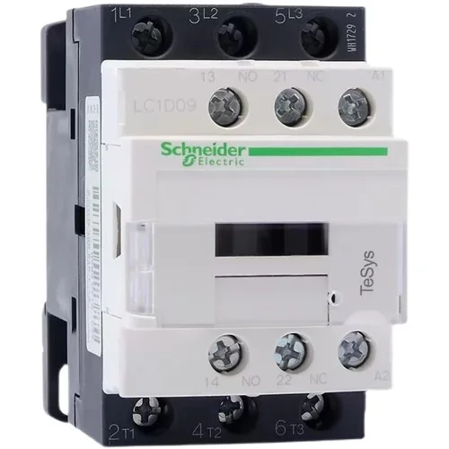Imagen 2 del producto Nueva versión Schneider negra Contactor de CA de tres polos LC1D09 LC1D12 LC1D18 LC1D25 LC1D32 LC1D38 B7C F7C Q7C M7C 24V 110V 220V 380V