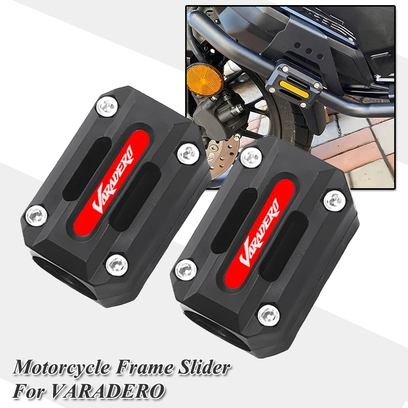 For Honda Varadero XL1000 XL125 XL 125 Engine Guard Bumper Protection Block Crash Bar Motorcycle Accessories