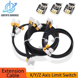 3D Printer Parts X/Y/Z/E Axis Motor And Limit Switch Extension Cable Filament Detector for Ender3 5 CR10 X/Y/Z Axis Limit Switch