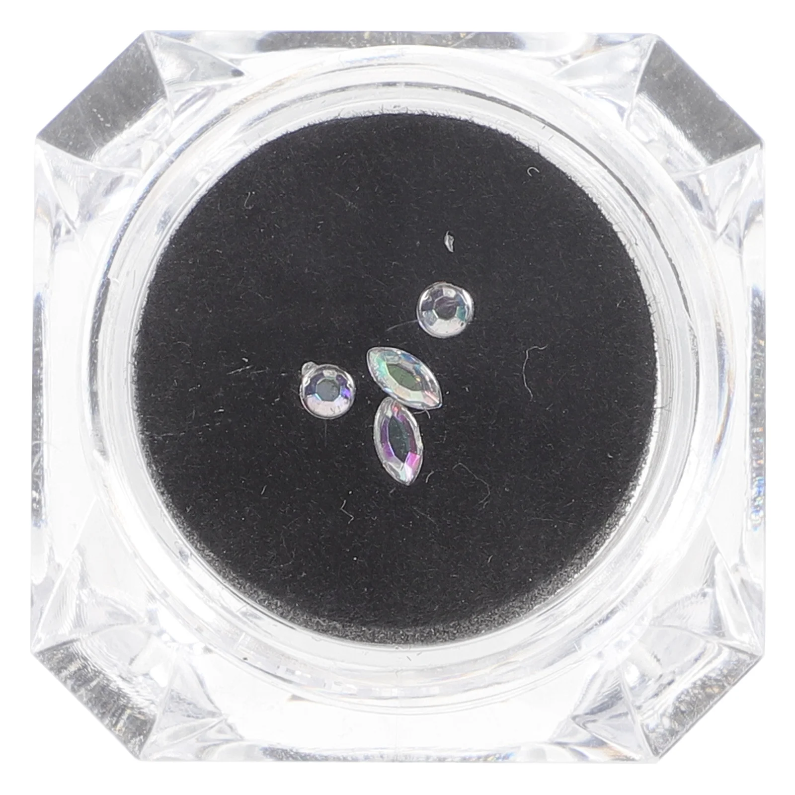 مجموعة واحدة من زينة الأسنان حجر الراين DIY كريستال الأسنان الأحجار الكريمة للنساء حفل زفاف وعيد ميلاد مانيكير طقم مجوهرات الماس