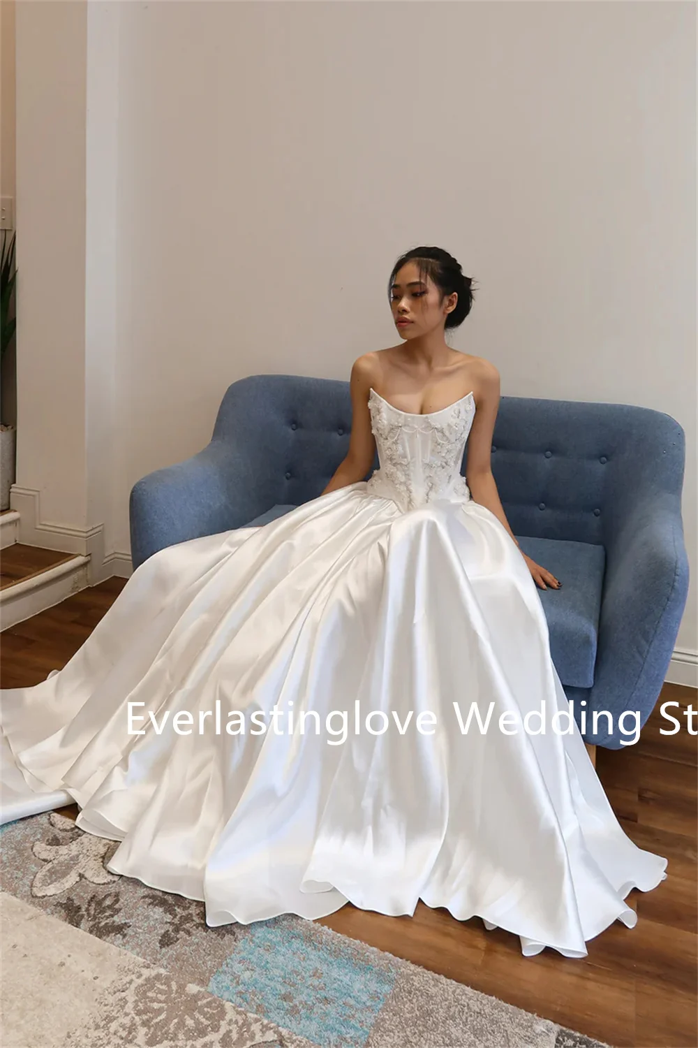 فساتين زفاف شعبية ذات رقبة سكوب مزينة بالدانتيل مكونة من قطعتين مصنوعة حسب الطلب 2026 فيستدو دي نويفال