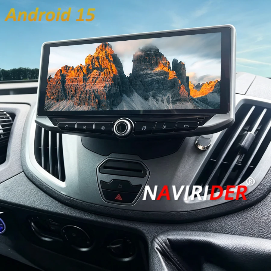 Android 15 Multimedia Carplay Autoradio Video Wireless GPS Navigation Car Radio For FORD B-MAX TRANSIT COURIER TOURNEO 2012-2017