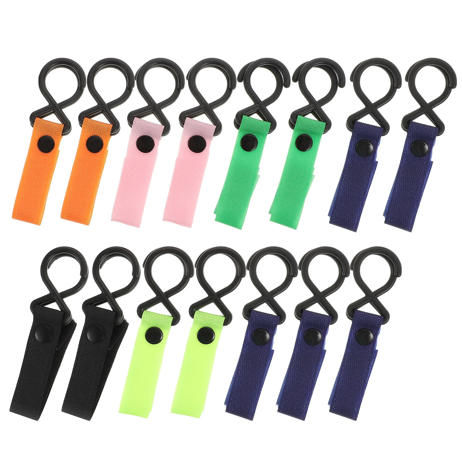 Multi Hanger Baby Stroller Hook Nursing Bag Hangers Pushchair Hooks Multipurpose Strap