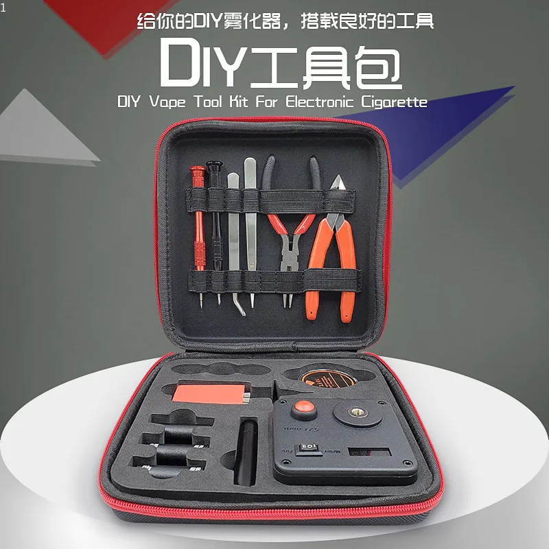 

DIY Tool Kit Set Includes High-temperature Resistant Ceramic Tweezers Multifunctional Wire Wound Screwdriver Pointed Nose Pliers