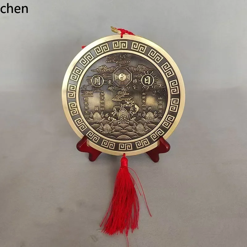 relief shanhai town pendant stereo relief round shanhai town painted twenty-four stars shanhai town