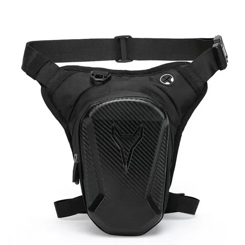 Men Motorcycle Bag Leg Bag Waterproof Wear Tactical Waist Pack Adjustable Strap Utility  for Motorcycling Cycling Daily Outdoor