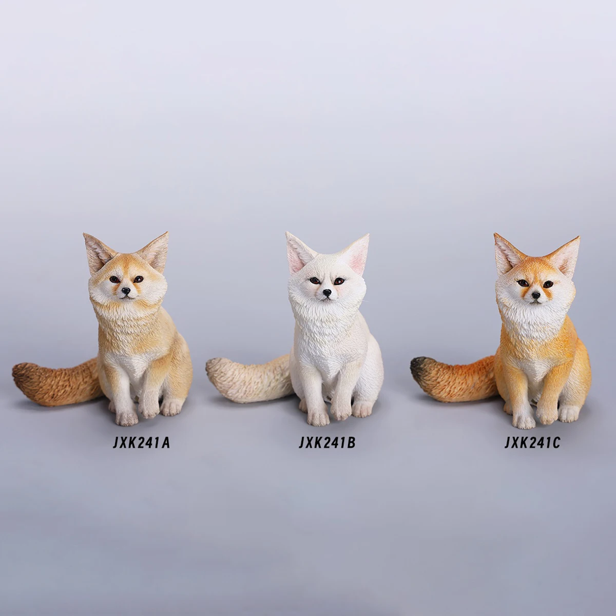 تمثال HiPlay JXK، ثعلب صغير، مرسومة يدويًا بشكل خبير، تمثال حيوان بمقياس 1/6 JXK241B