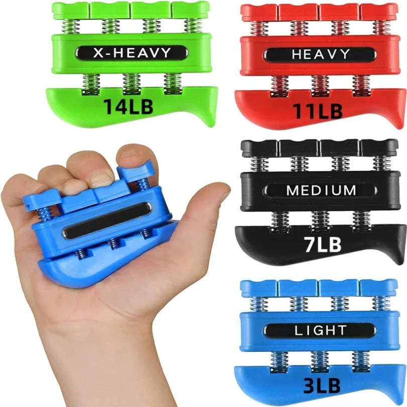 Finger Strengthener Finger Exerciser for Forearm and Hand Strengthener Hand Grip Workout Equipment for Musician Rock Climbing