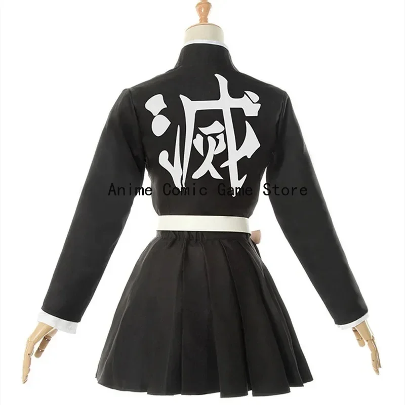 OKE ROJI Mitsuri Anime Cosplay Costume pour Adultes et Enfants, Perruque Kimono, Pray Atsutai, Tenues Sexy, ixd'Halloween pour Femmes et Bol, En Stock