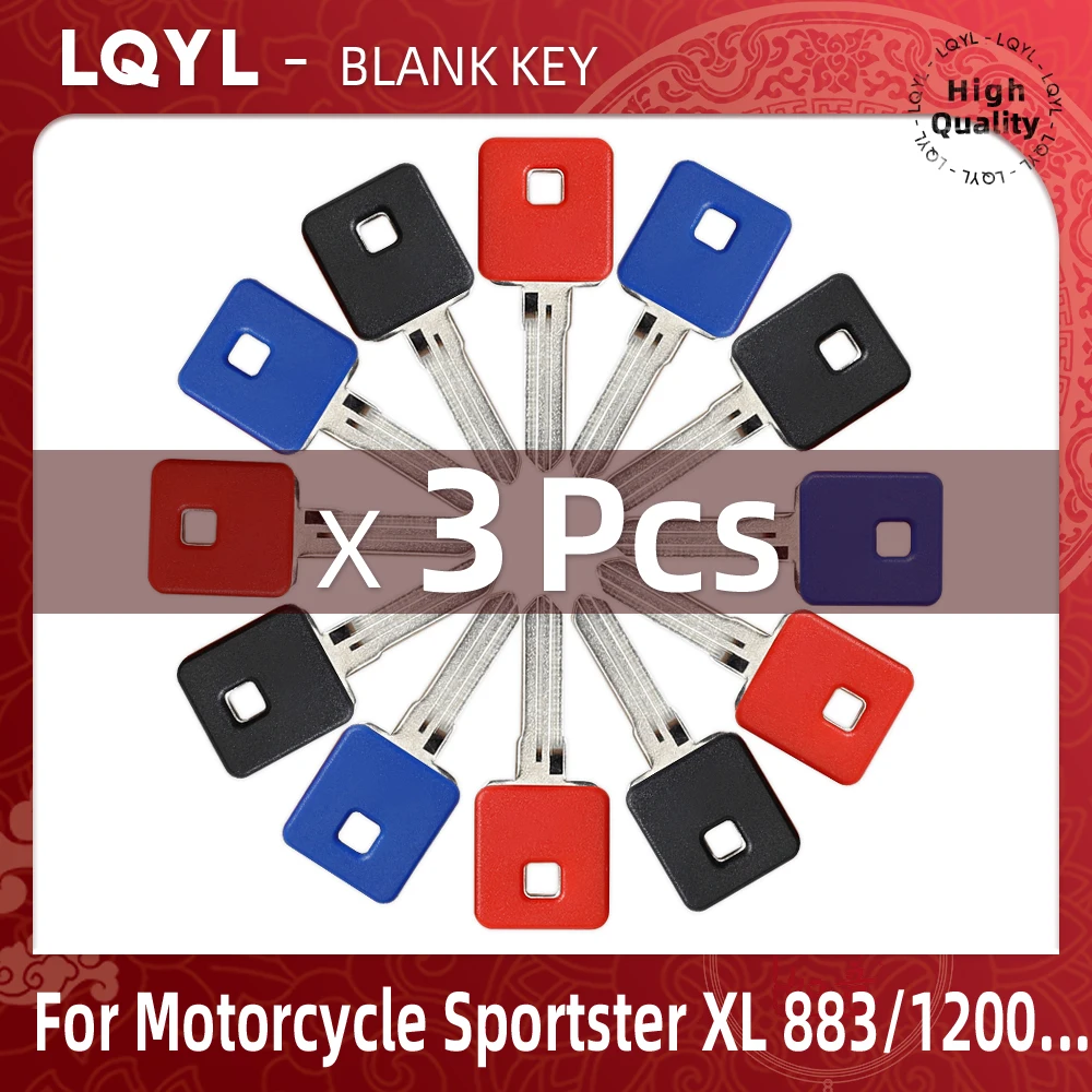 3 sztuki nowych pustych kluczy motocyklowych do Harley Sportster XL 883 1200 XL883 C N L R XL1200 C R N L XL 1200 C N L R
