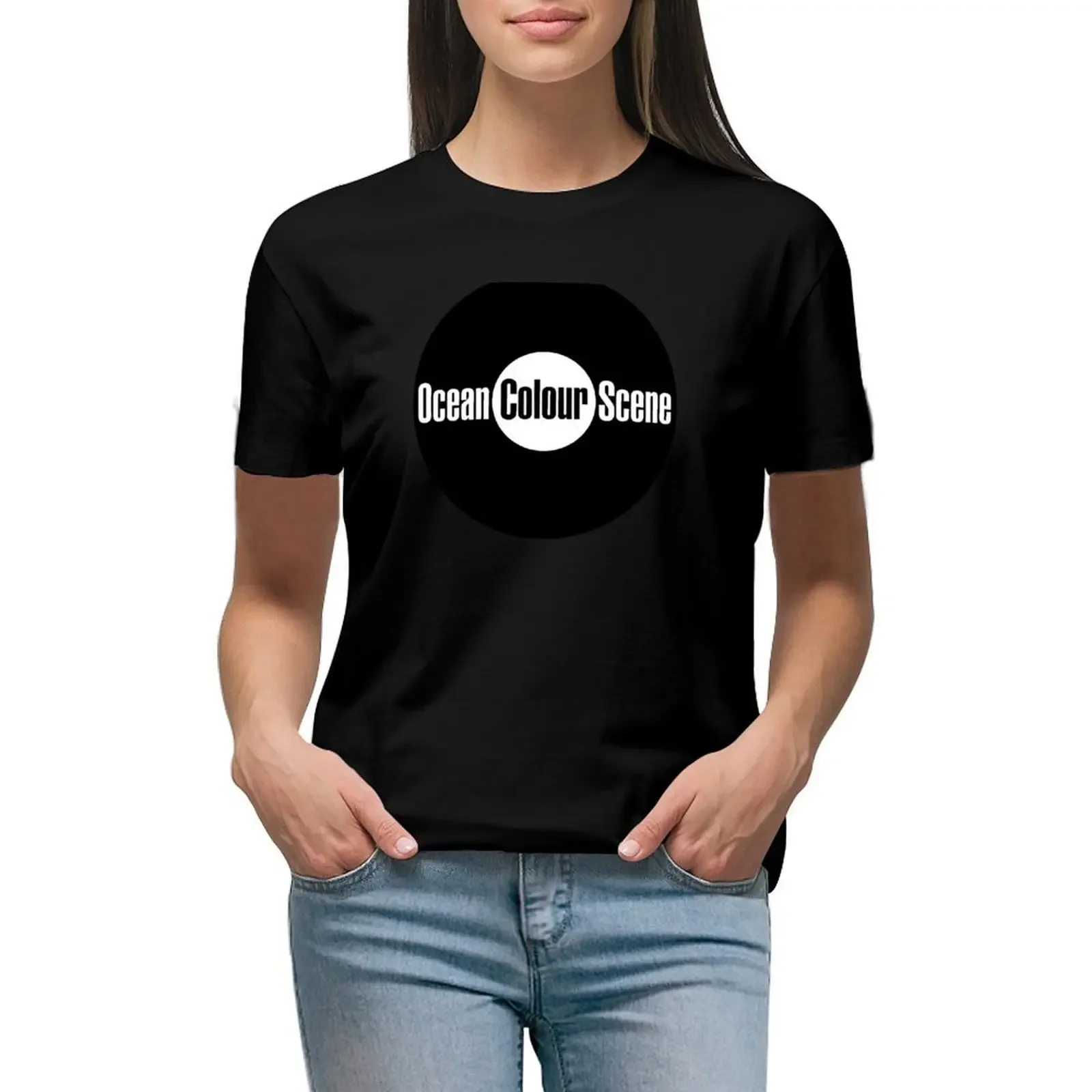 Ocean Colour Scene, Moseley Shoals, Marchin' Already, One From The Modern, Vintage, Britpop T-Shirt lady clothes Women clothes