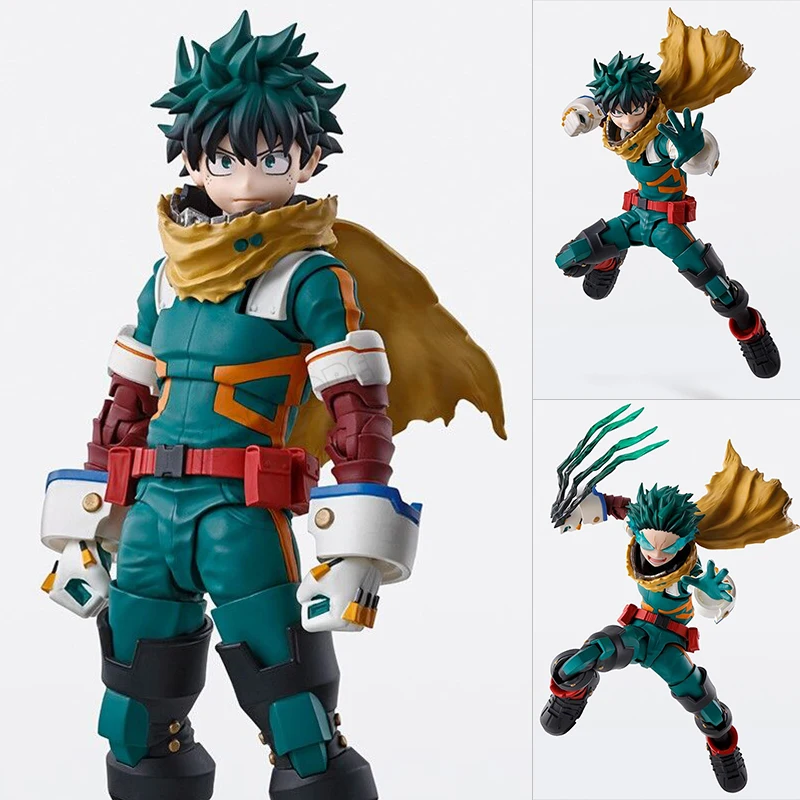 Figura de Anime de 15cm do My Hero Academia Midoriya Izuku, Boku no Hero, Bakugo Katsuki/Dabi/Deku/Toga Himiko, Boneco de Ação, Modelo de Brinquedo.