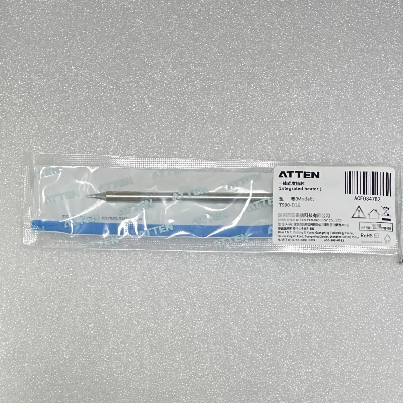 ATTEN T990-D4/D08/D12/D16/D24/D52 Soldering Iron Tips for ST-990 ST-8602D ST-8902D Welder Station Handle Replacement Part Tool
