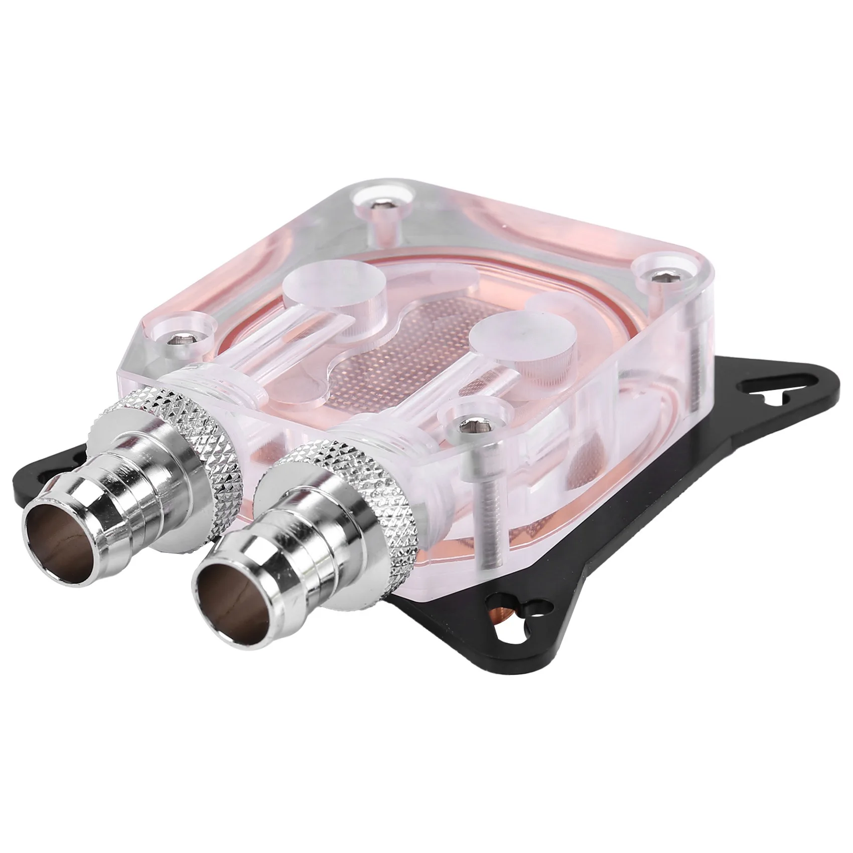 ABLJGpu Pendingin Blok Air Saluran Ganda Kolom Tembaga Video Kartu Gambar Radiator Pendingin Air 0.4Mm untuk Amd W40
