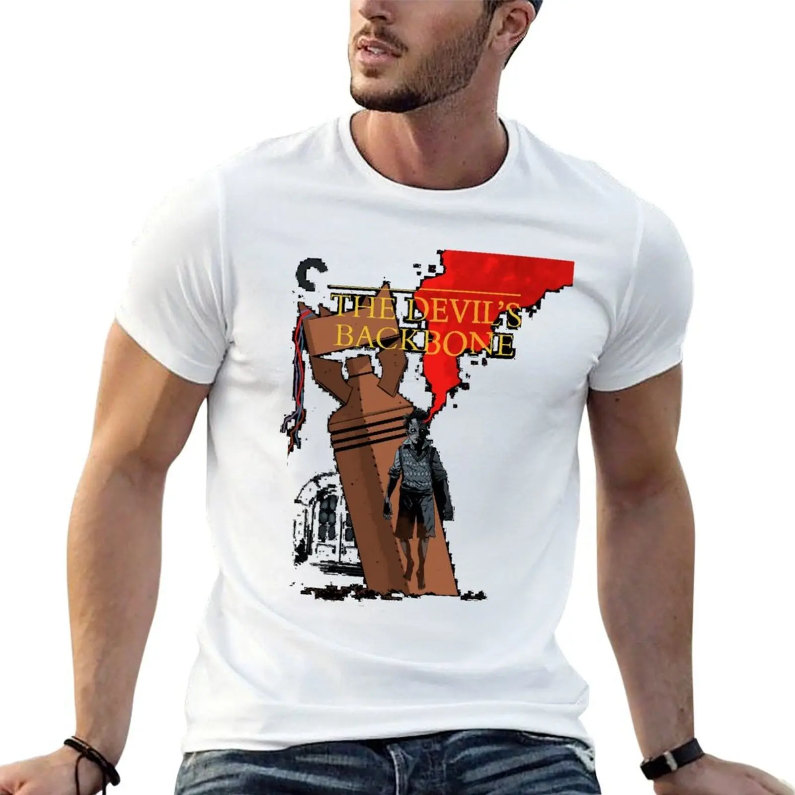 

The Devil’s Backbone Horror Movie T-Shirt cotton t shirt pack printed t shirts for man t shirt custom print T-Shirt