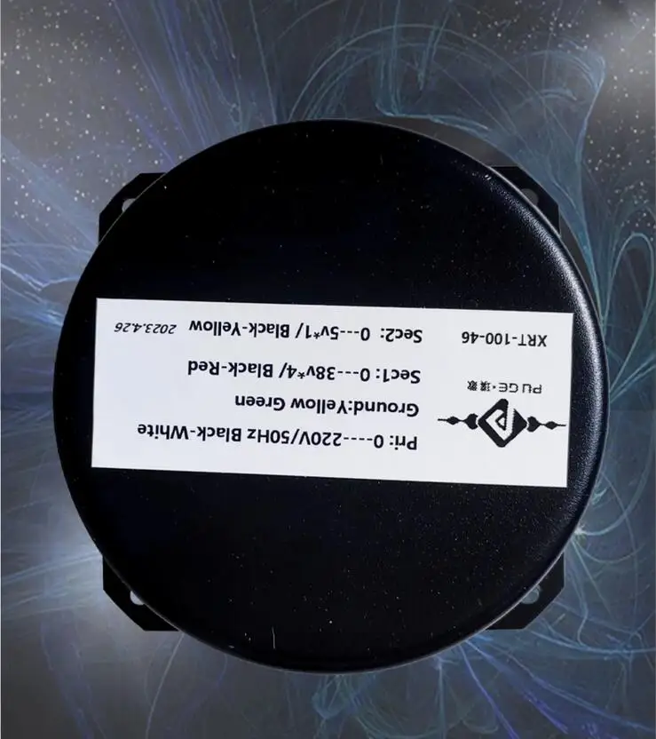 100W HiFi Audio Power Shielded Encapsulated Toroidal Transformer Output 0-38V AC0-5V Pure copper wire winding