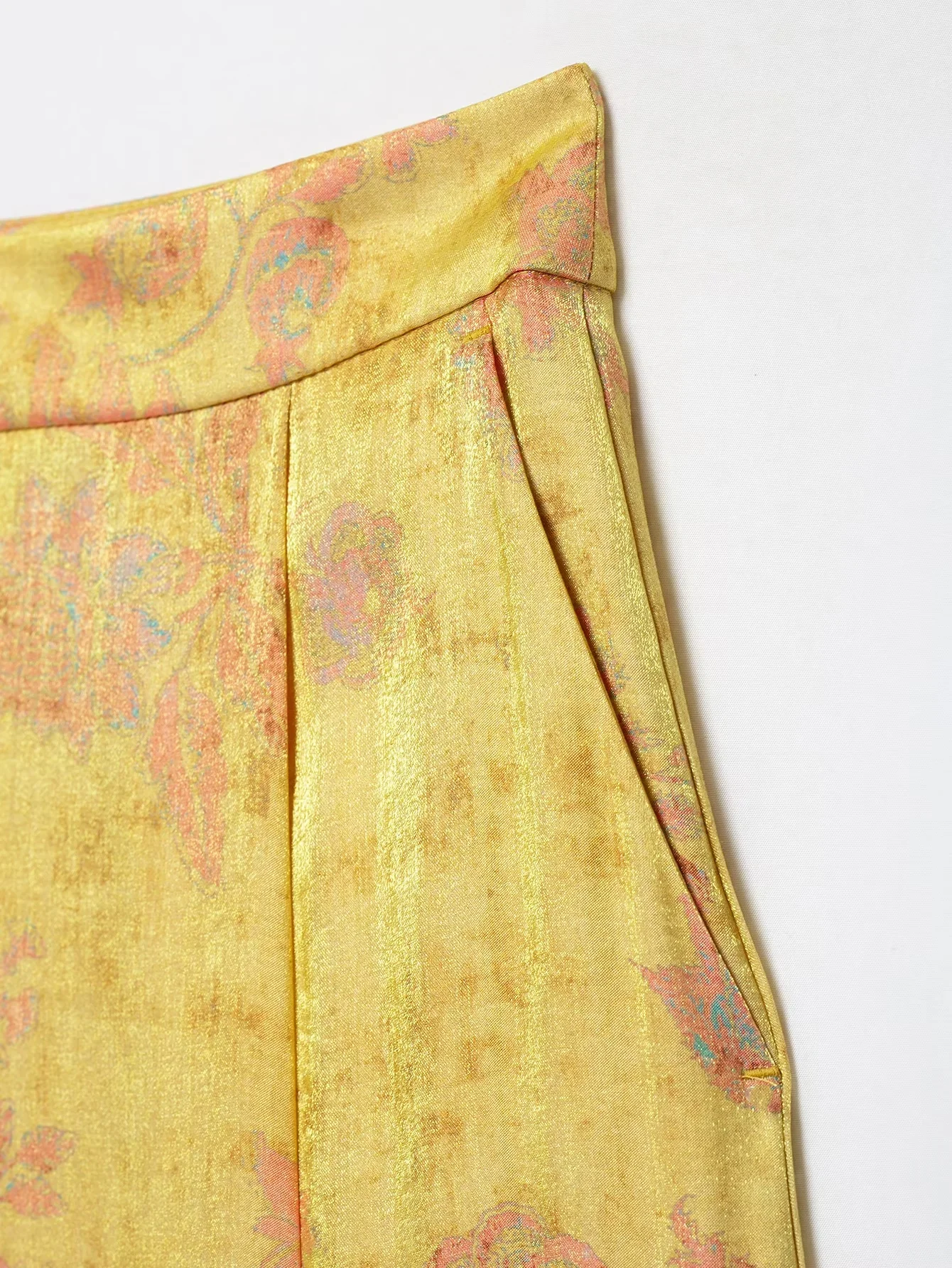 KONDALA Damen Elegantes Vintage Bedrucktes Hosenset mit Seilknoten-Hemden, Lange Hosen 2026 Frühling Herbst Urlaub High-Street-Set – Detail 18