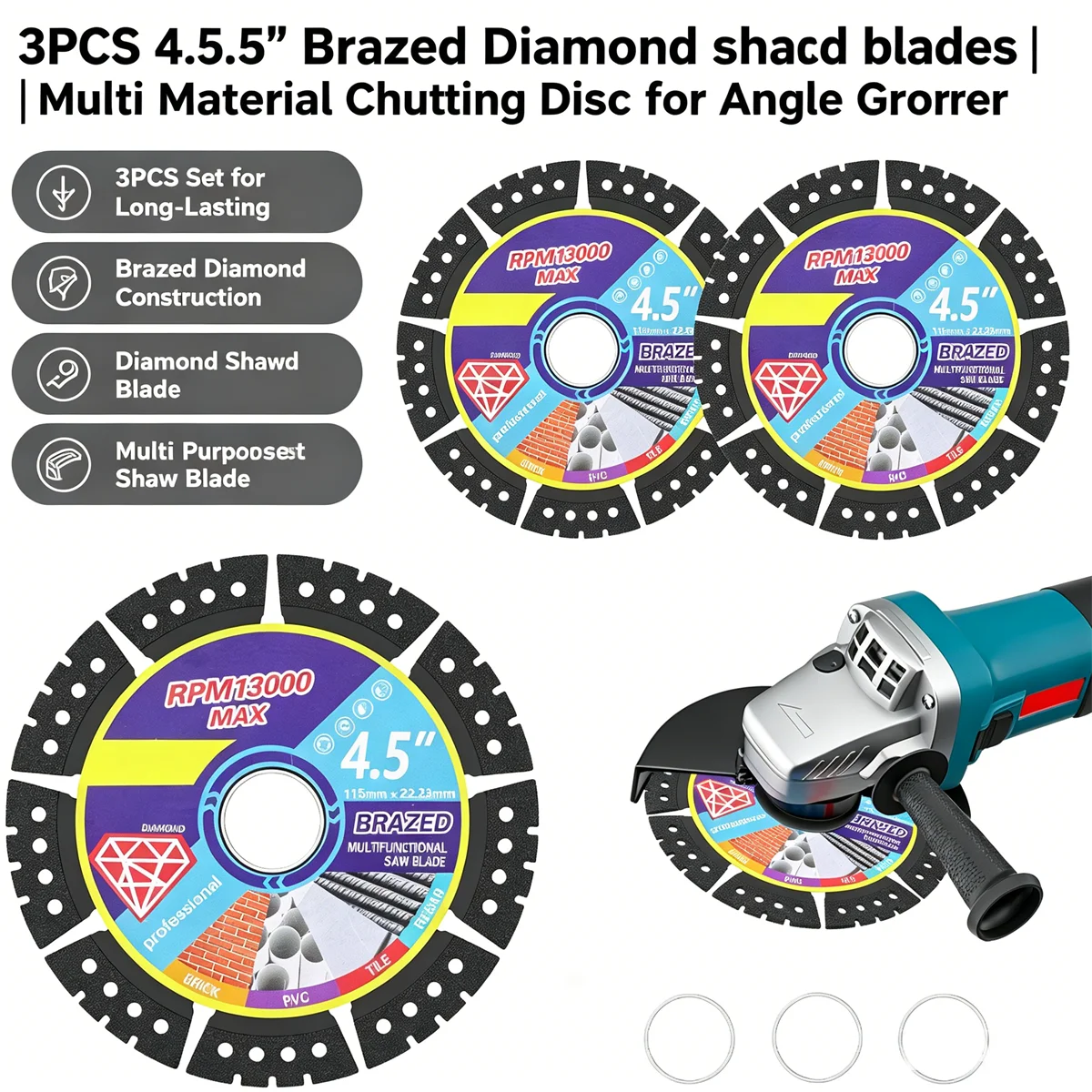3-pecas-disco-de-corte-diamantado-brasado-multifuncional-de-45-polegadas-115mm-para-metal-aco-tijolo-azulejo-pvc-para-esmerilhadeira-angular