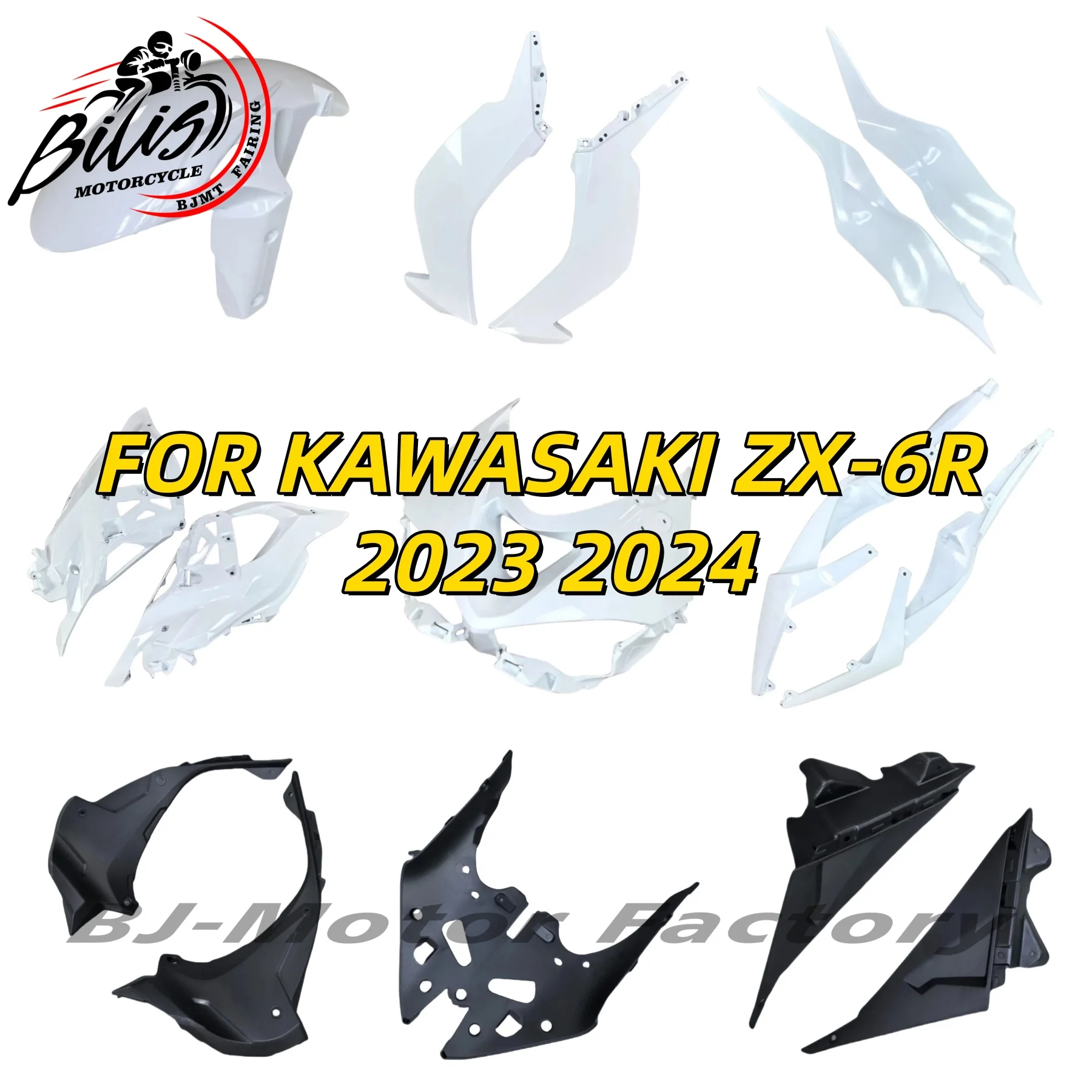 

Mudguard Fairing Tire Protection Cover Splash Guard For KAWASAKI ZX-6R 636 2023 2024 23 24 year