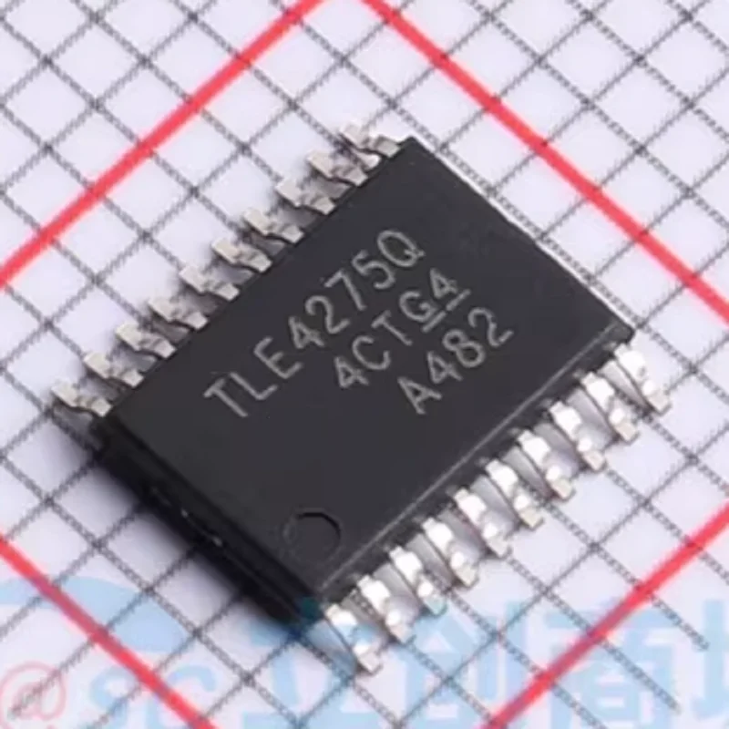 Integrated Circuits (ICs) TLE4275QPWPRQ1 Linear Voltage Regulator IC Positive Fixed 1 Output 450mA 20-HTSSOP