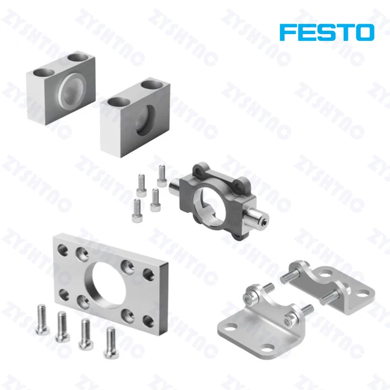 

FESTO Cylinder attachment mounting kit ZNCF/LNZG-32-40-50-63-80-100-125 ZNCF-32 ZNCF-40 ZNCF-50 ZNCF-63 ZNCF-80 LNZG-40/50 -