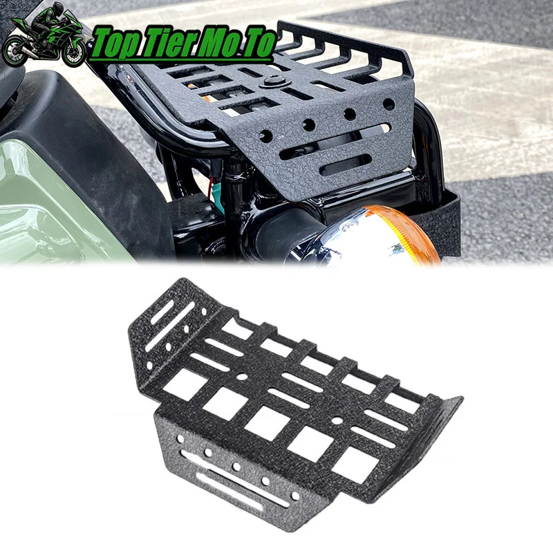 Motorcycle Multifunctional Front-Mounted Tactical Expansion Rack / Cargo Shelf Accessory Fit For Honda  Cross Cub 110 CC110