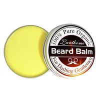 Original Lanthome Beard Balm Conditioner Oil for Growth Grooming Care Organic Moustache Treatment Moustache Wax For Men Hair