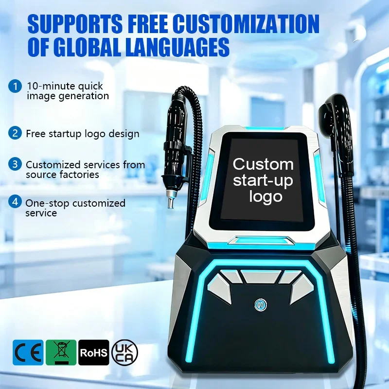 5-Wavelength Salon-Grade Device—A hair removal system featuring genuine sapphire cooling technology, suitable for body skin care