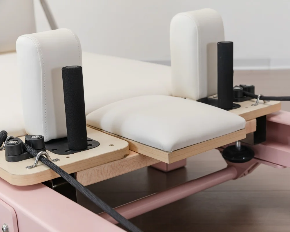 LUMINE High Quality Foldable Aluminum Pilates Reformer Home Studio Fitness Machine for Yoga and Body Workout view 2