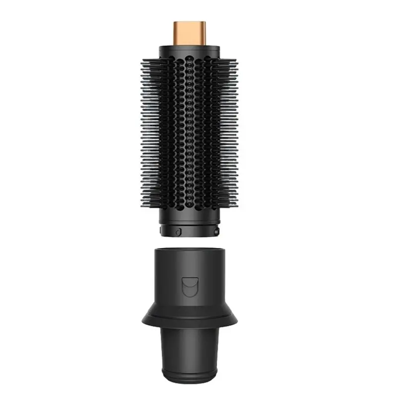 AT28-Large Round Volumizing Brush For Dyson HD02 HD03 HD04 HD08 HD15 HD16 Hair Dryer Adapter For Fluff Up Volumize