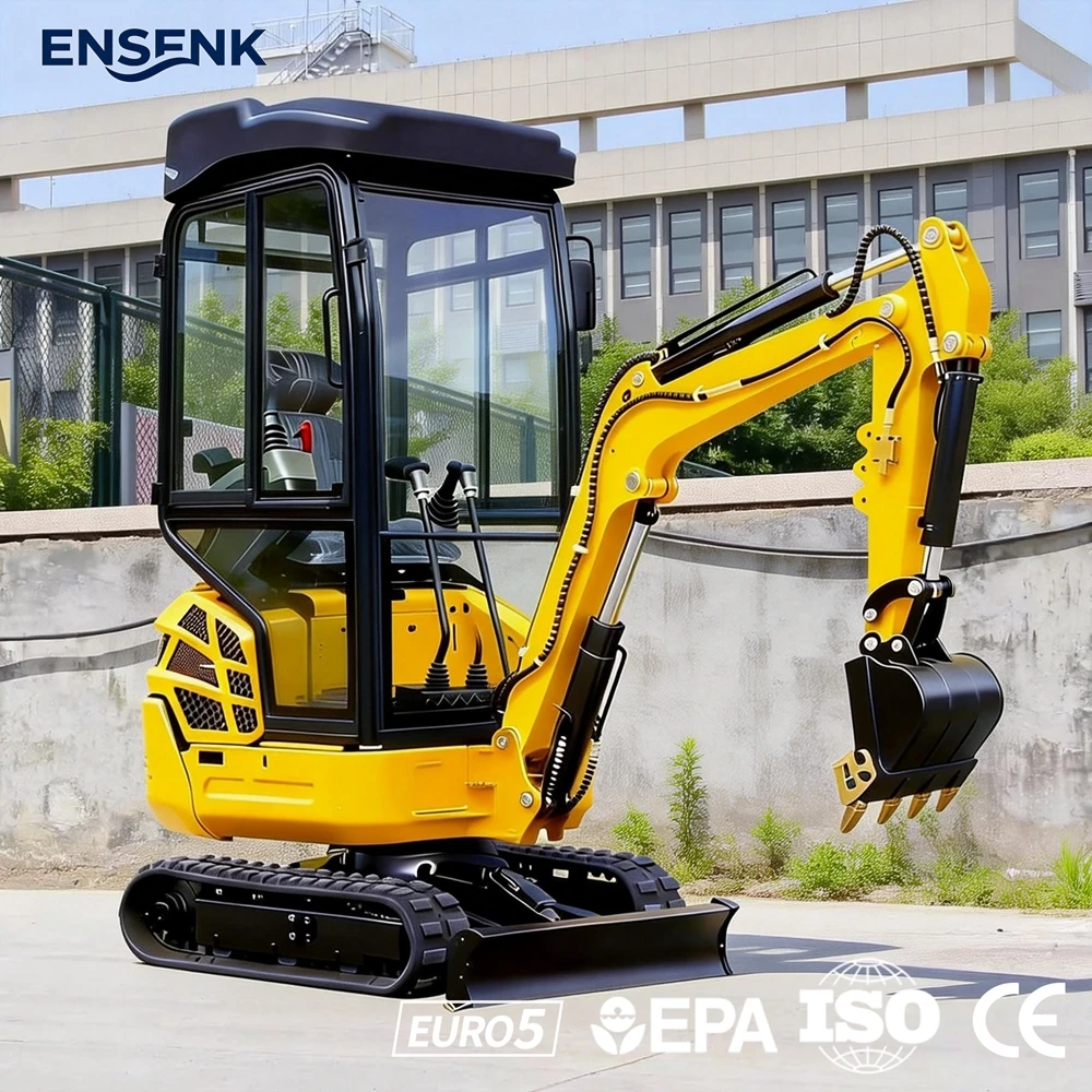 

Mini Excavator 1.0Ton 1.8Ton Agricultural Construction 1.5Ton 2.5Ton Kubota Engine Excavators CE Fast Delivery Factory Direct S