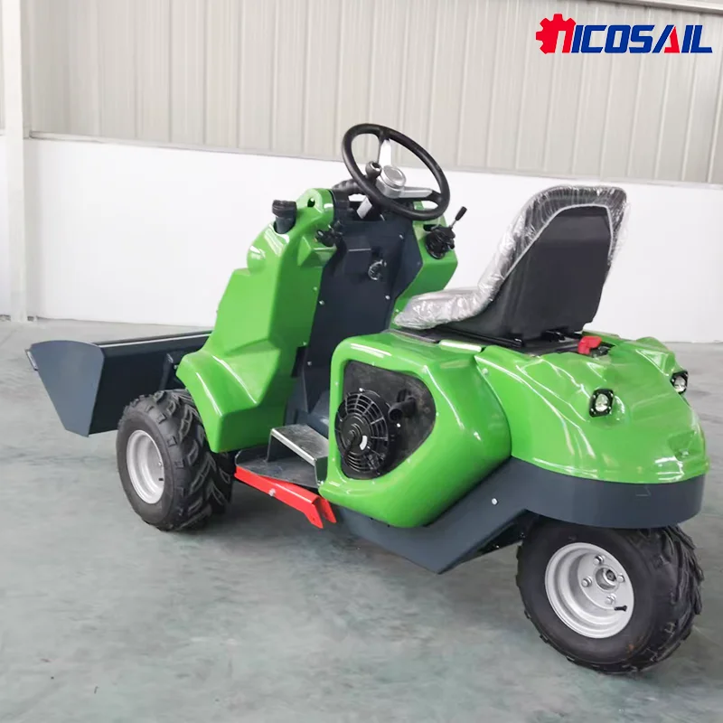 آلة الزراعة رخيصة الثمن 3 عجلة جرافة انزلاقية صغيرة شحن مجاني جرافة انزلاقية صغيرة مع مرفق #1