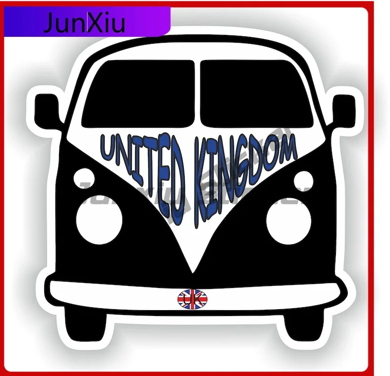 

Van United Kingdom Sticker Funny Unique SUV Motorcycle Scratch Cover Body Decoration Vinyl Decal For Car Truck SUV Window